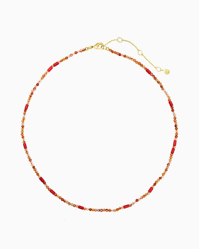 SUNSET GEMSTONE NECKLACE