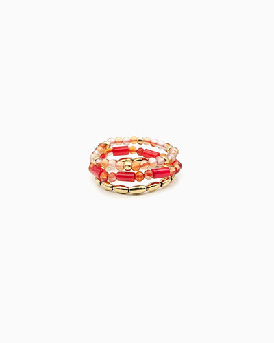 SUNSET GEMSTONE STRETCH RINGS