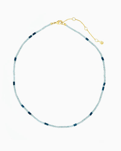 OCEAN BREEZE GEMSTONE NECKLACE