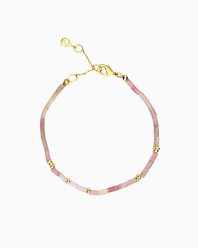 BLUSH GEMSTONE BRACELET