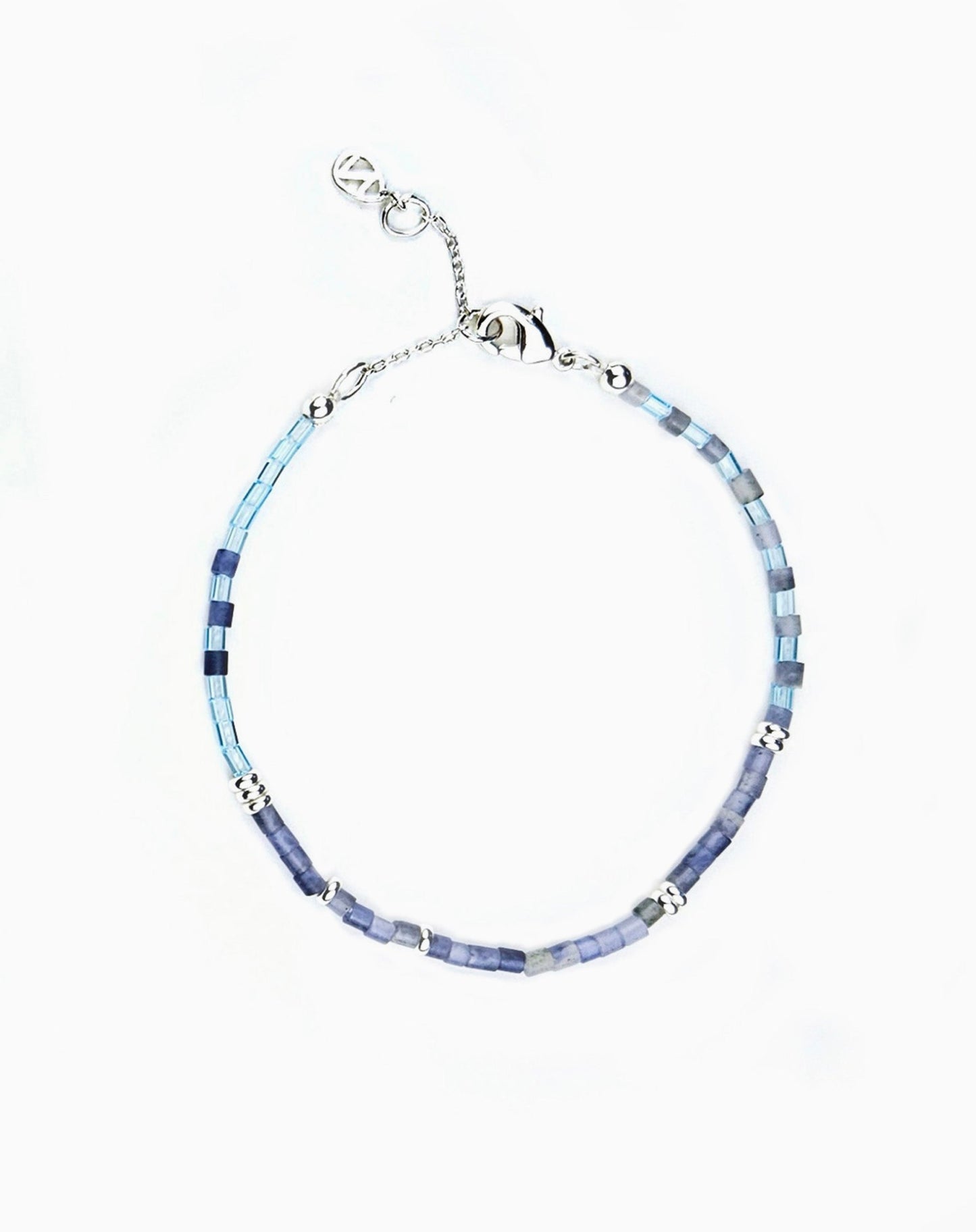 AZURE WAVES GEMSTONE BRACELET
