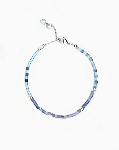 AZURE WAVES GEMSTONE BRACELET