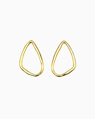 MOLTEN TRIANGLE EARRINGS