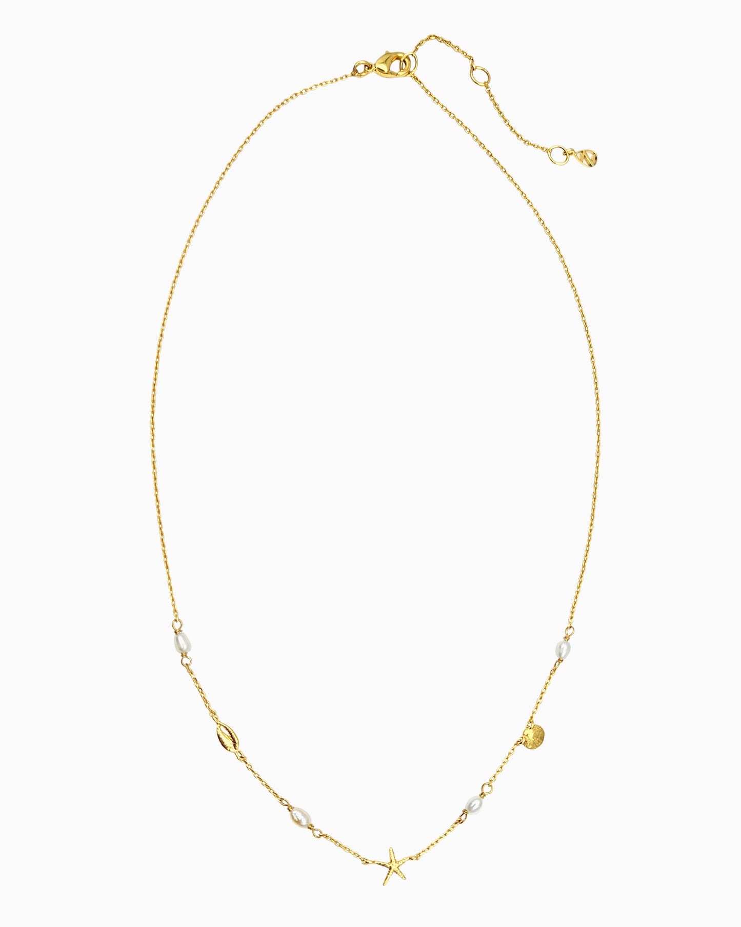 SEASIDE TREASURE CHARM NECKLACE