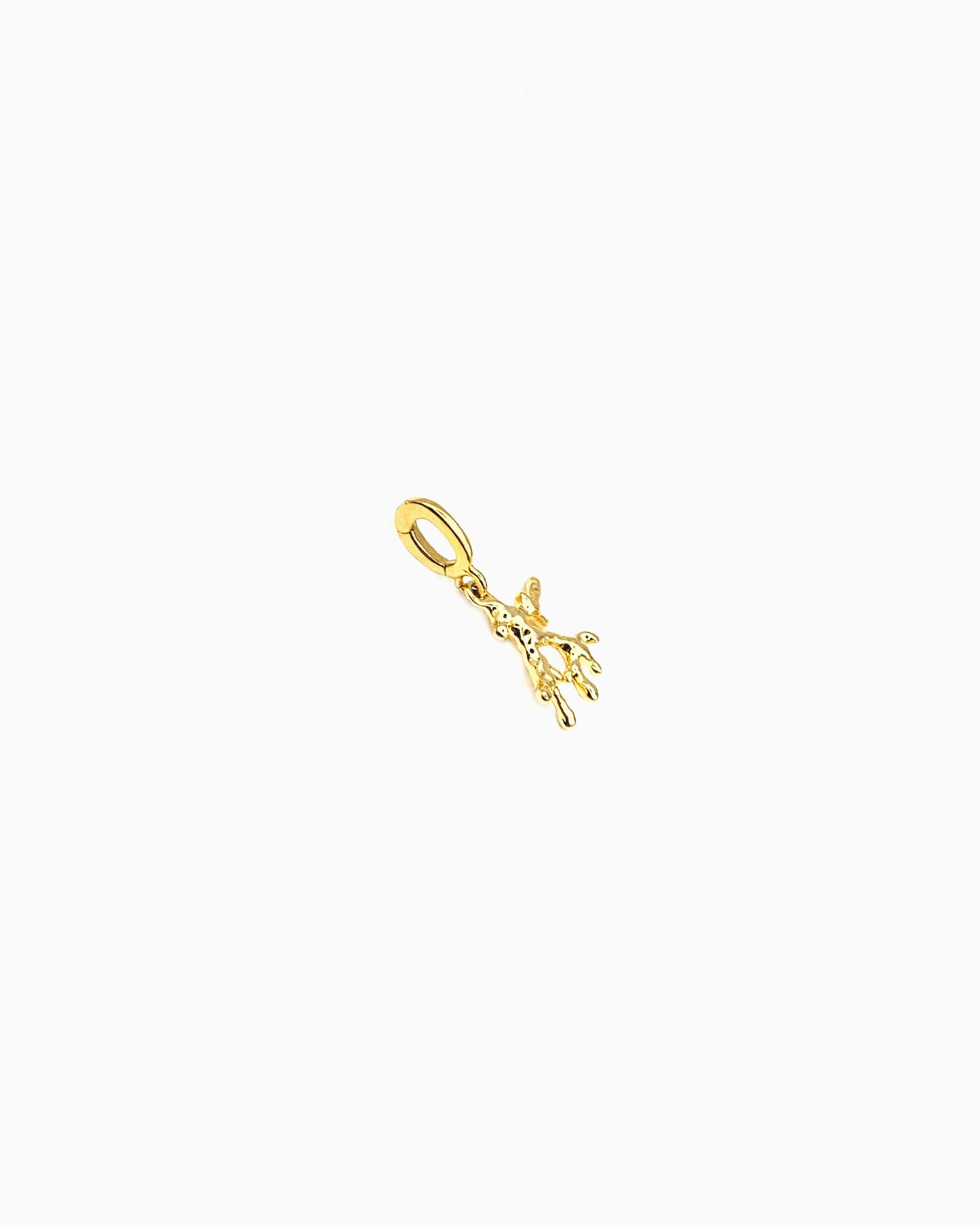 CORAL BRANCH CLIP-ON CHARM
