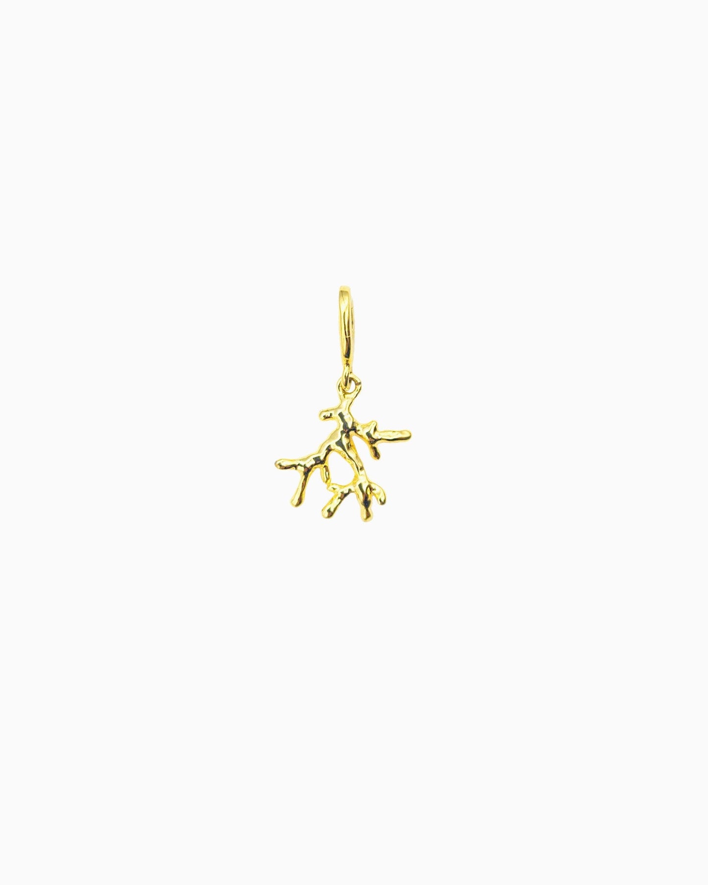 CORAL BRANCH CLIP-ON CHARM