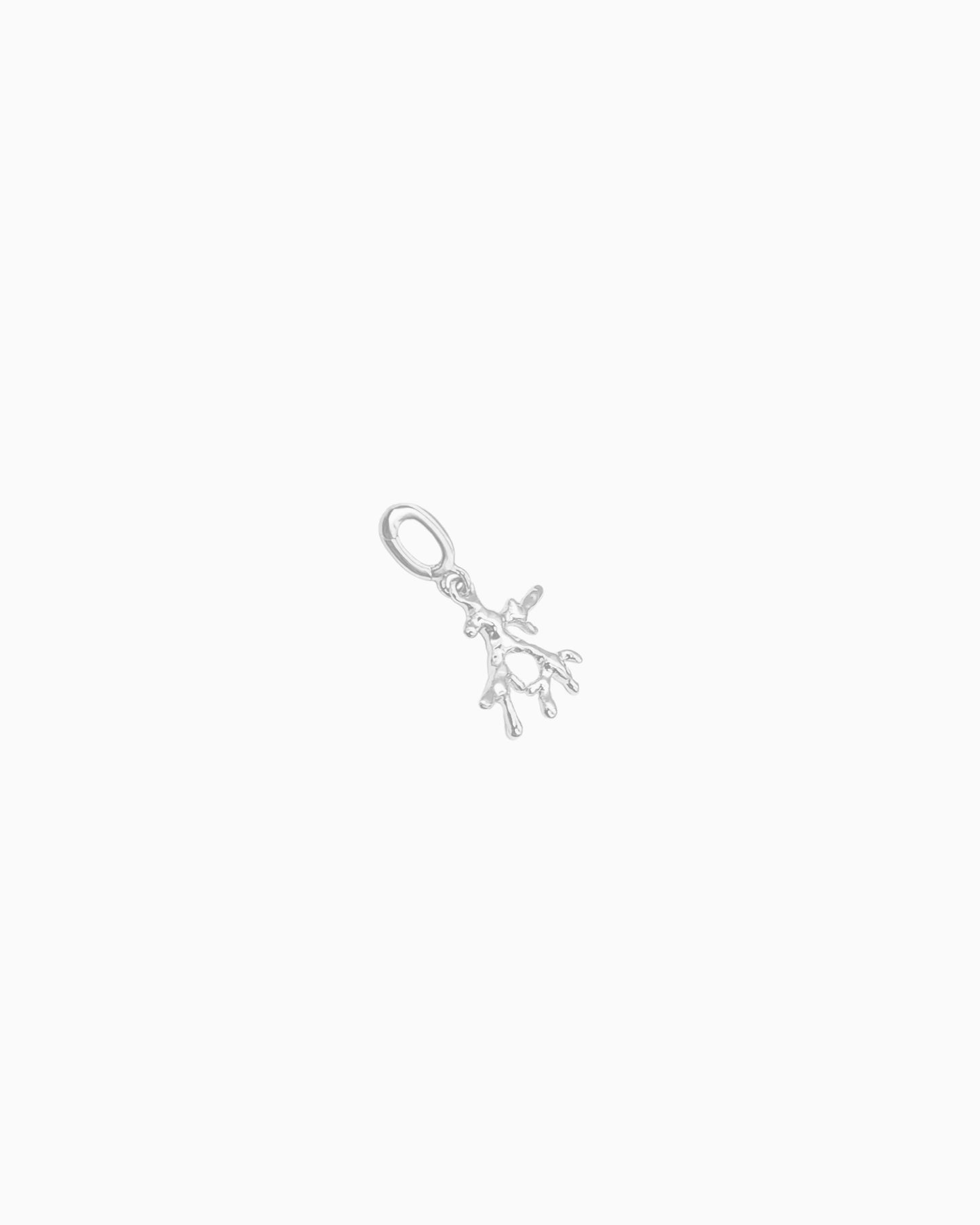 CORAL BRANCH CLIP-ON CHARM