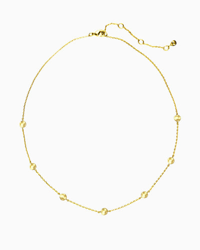 MINI DISC STATION NECKLACE