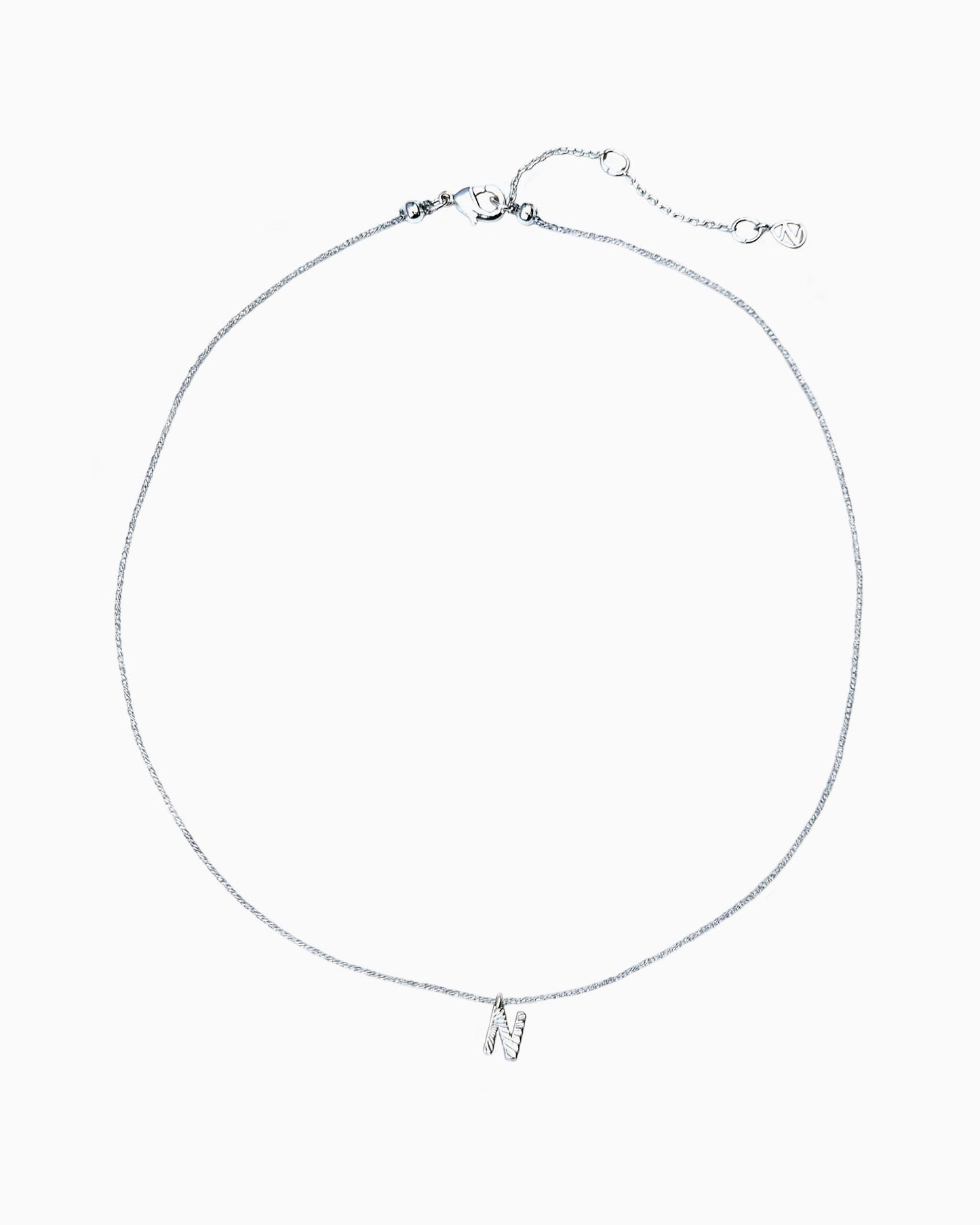 TINY INITIAL CHOKER NECKLACE
