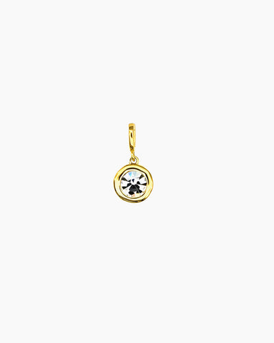MOLTEN CRYSTAL CLIP-ON CHARM