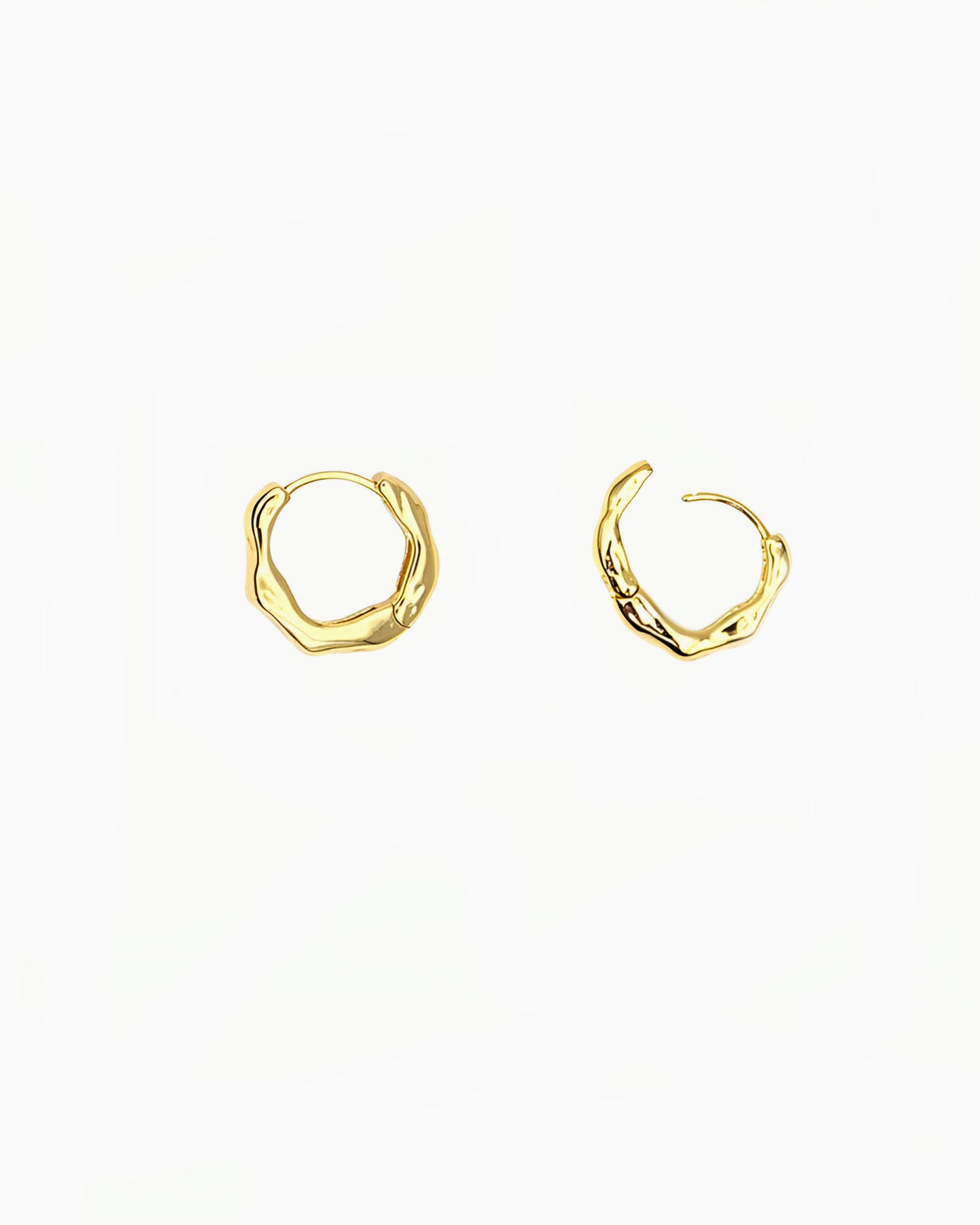 MOLTEN HUGGIE EARRINGS