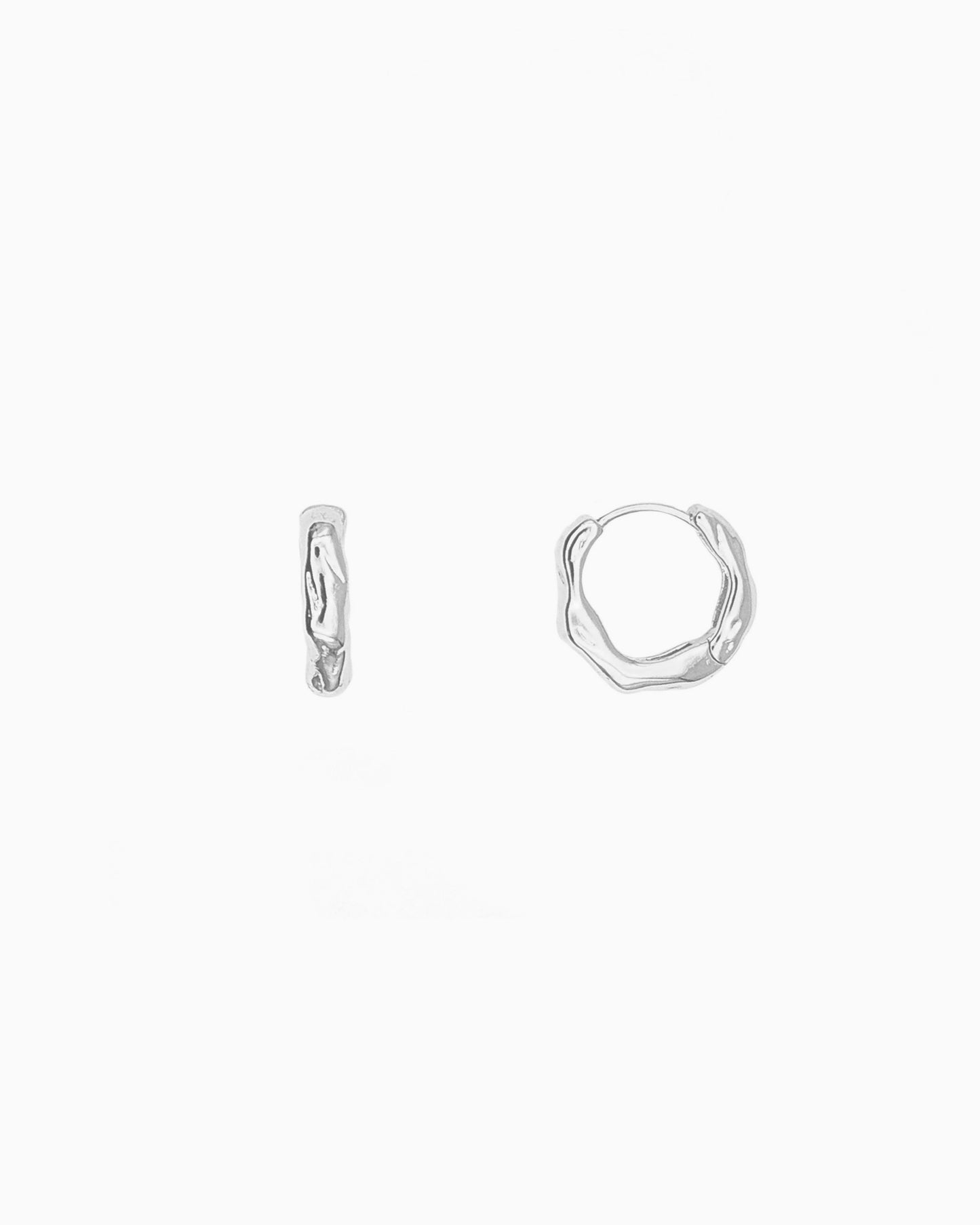 MOLTEN HUGGIE EARRINGS