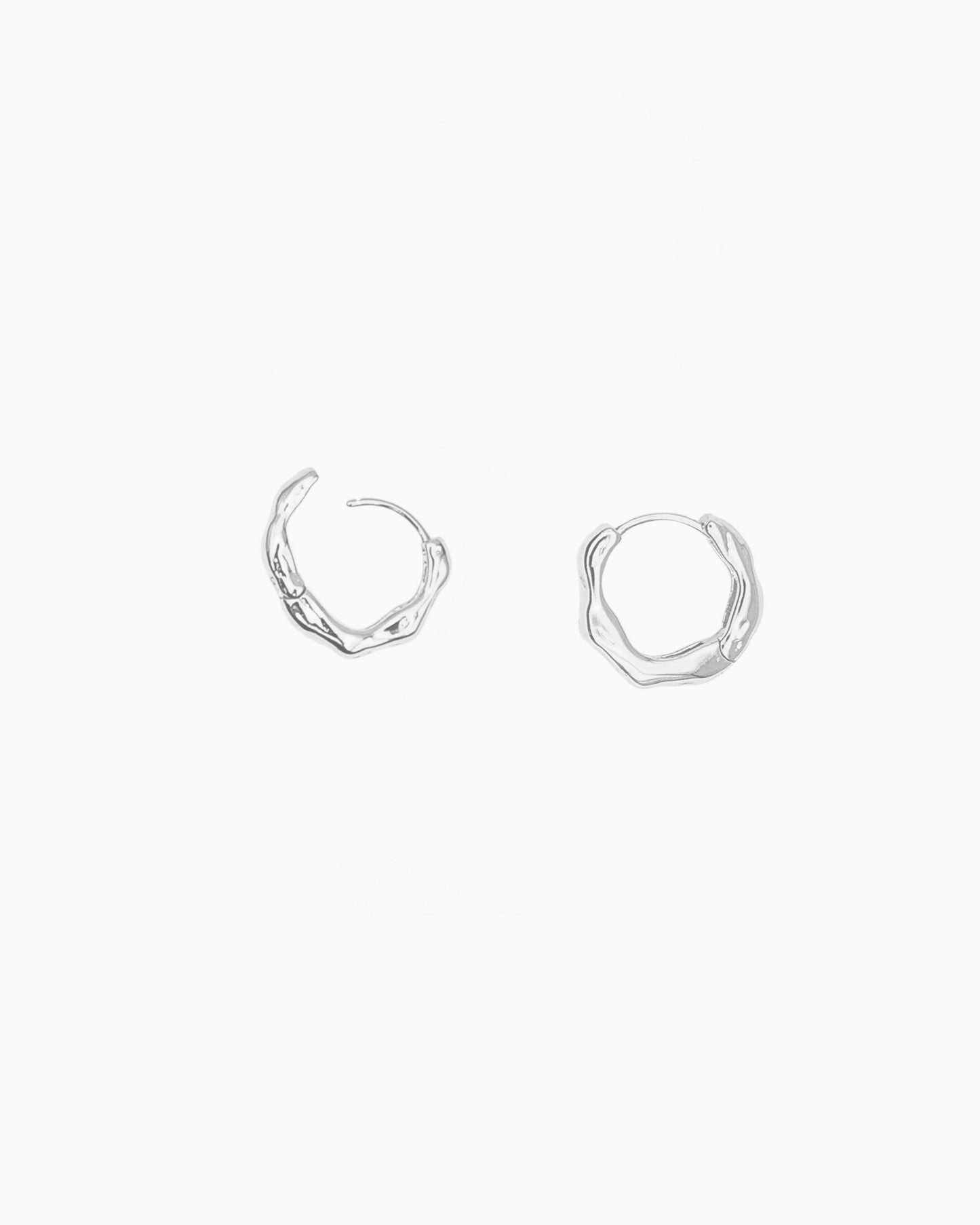 MOLTEN HUGGIE EARRINGS