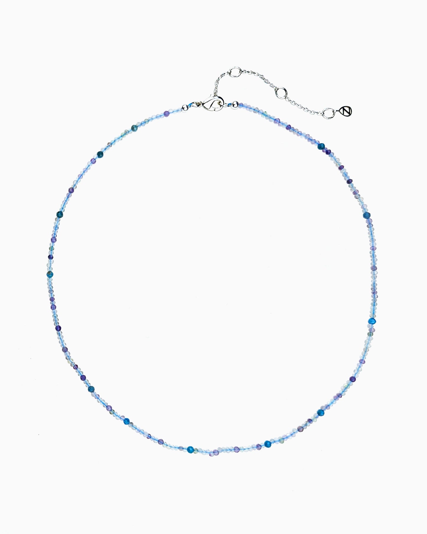 MINI FLUORITE BEADED NECKLACE