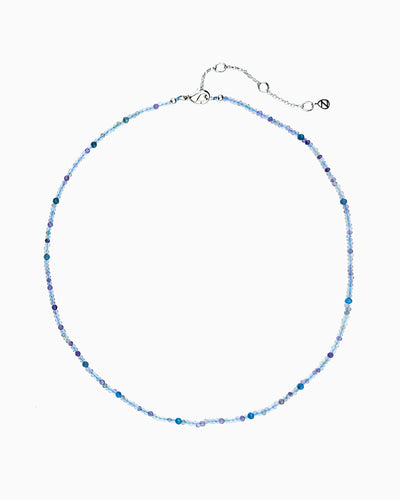 MINI FLUORITE BEADED NECKLACE