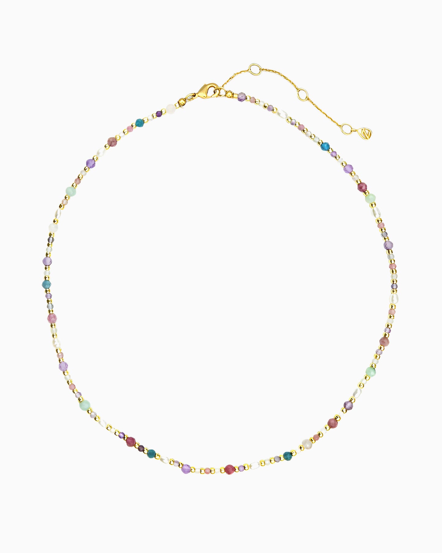 BLOSSOM GARDEN GEMSTONE NECKLACE