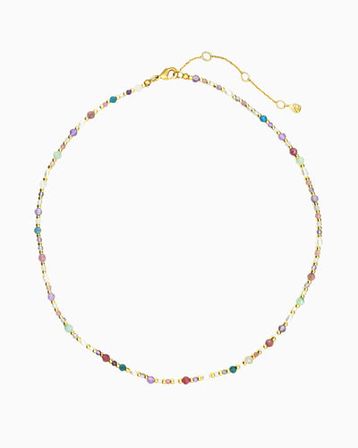 BLOSSOM GARDEN GEMSTONE NECKLACE
