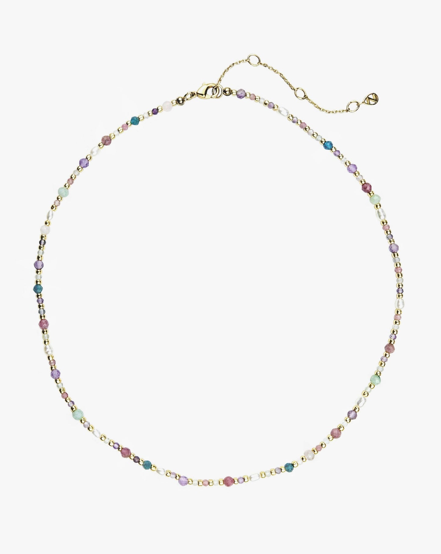 BLOSSOM GARDEN GEMSTONE NECKLACE