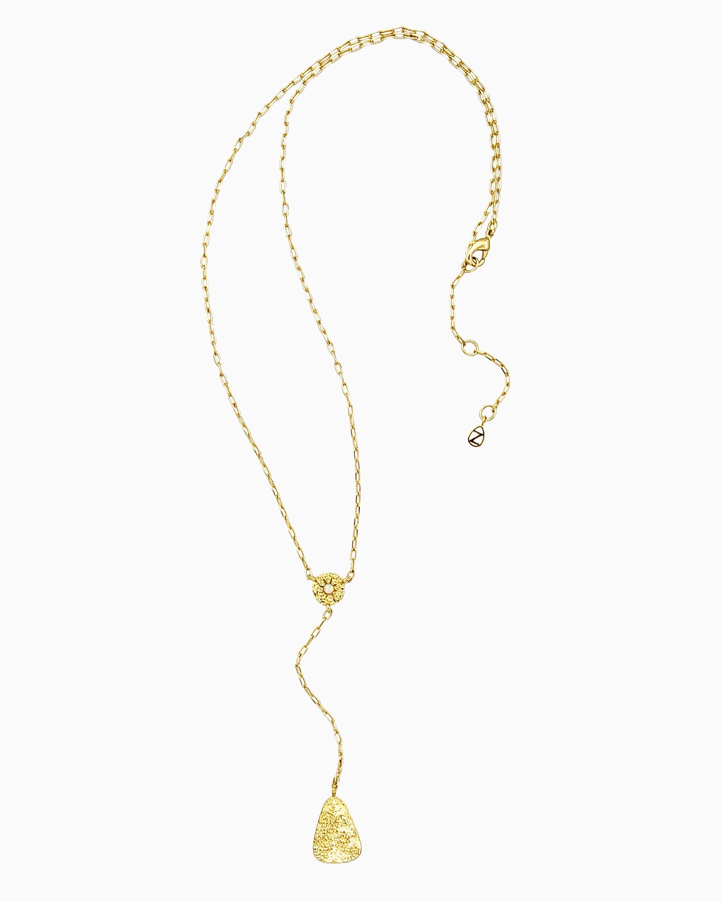SOFT EROSION LARIAT NECKLACE