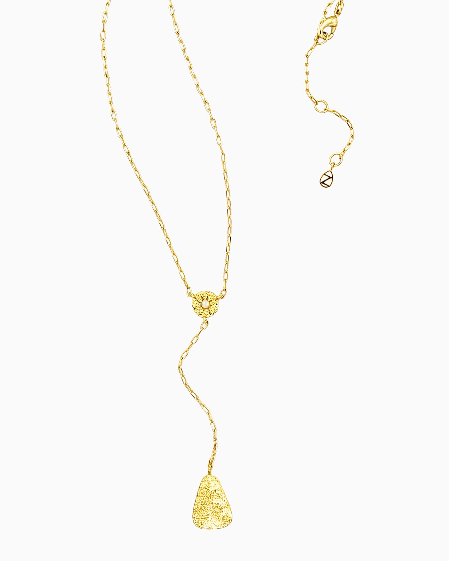 SOFT EROSION LARIAT NECKLACE