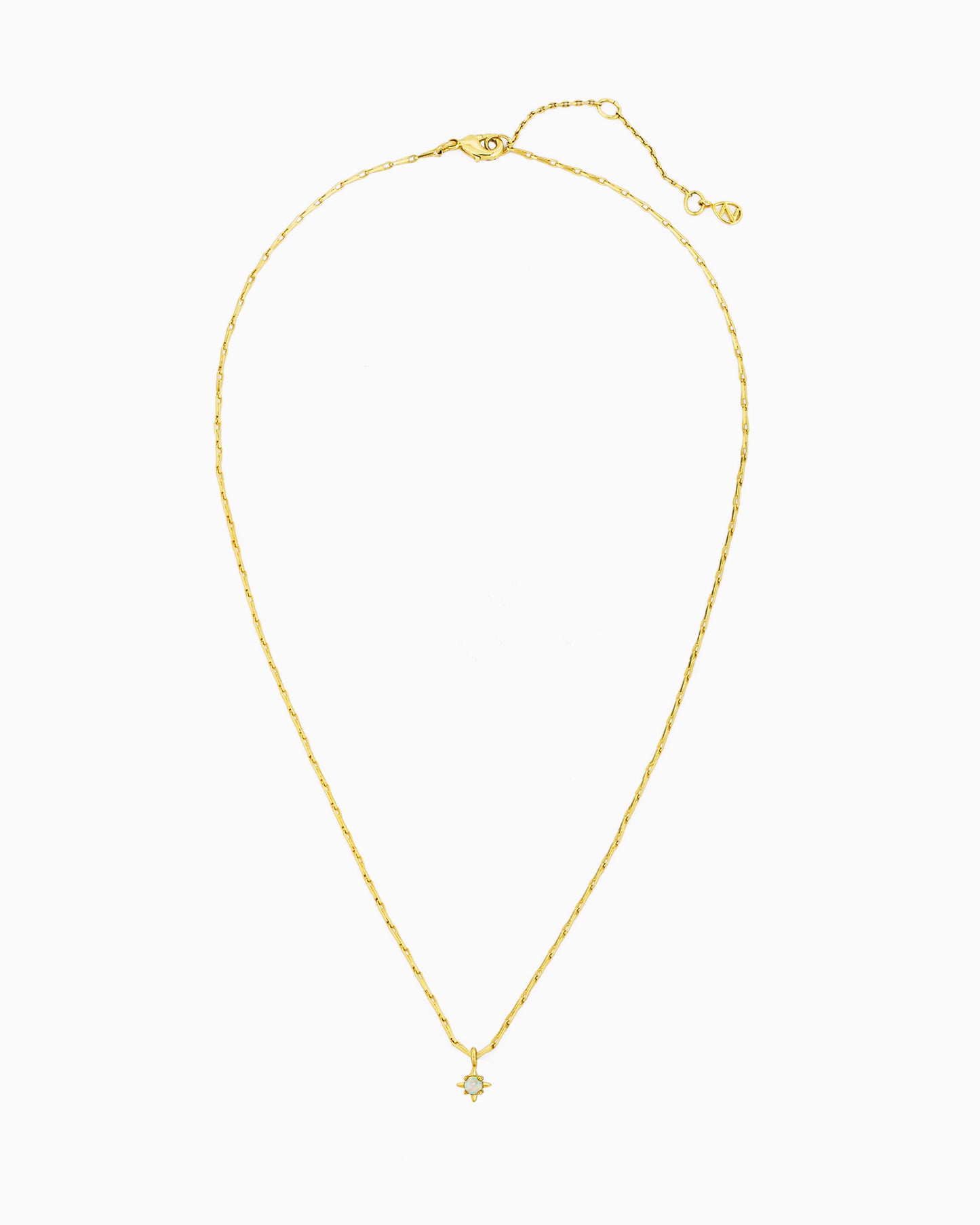 TINY STAR OPAL NECKLACE