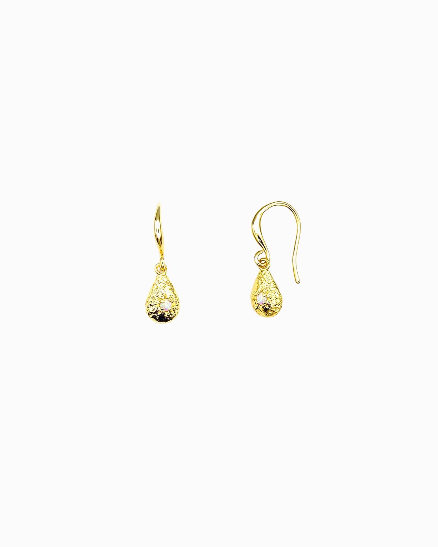 SOFT EROSION TEARDROP EARRINGS