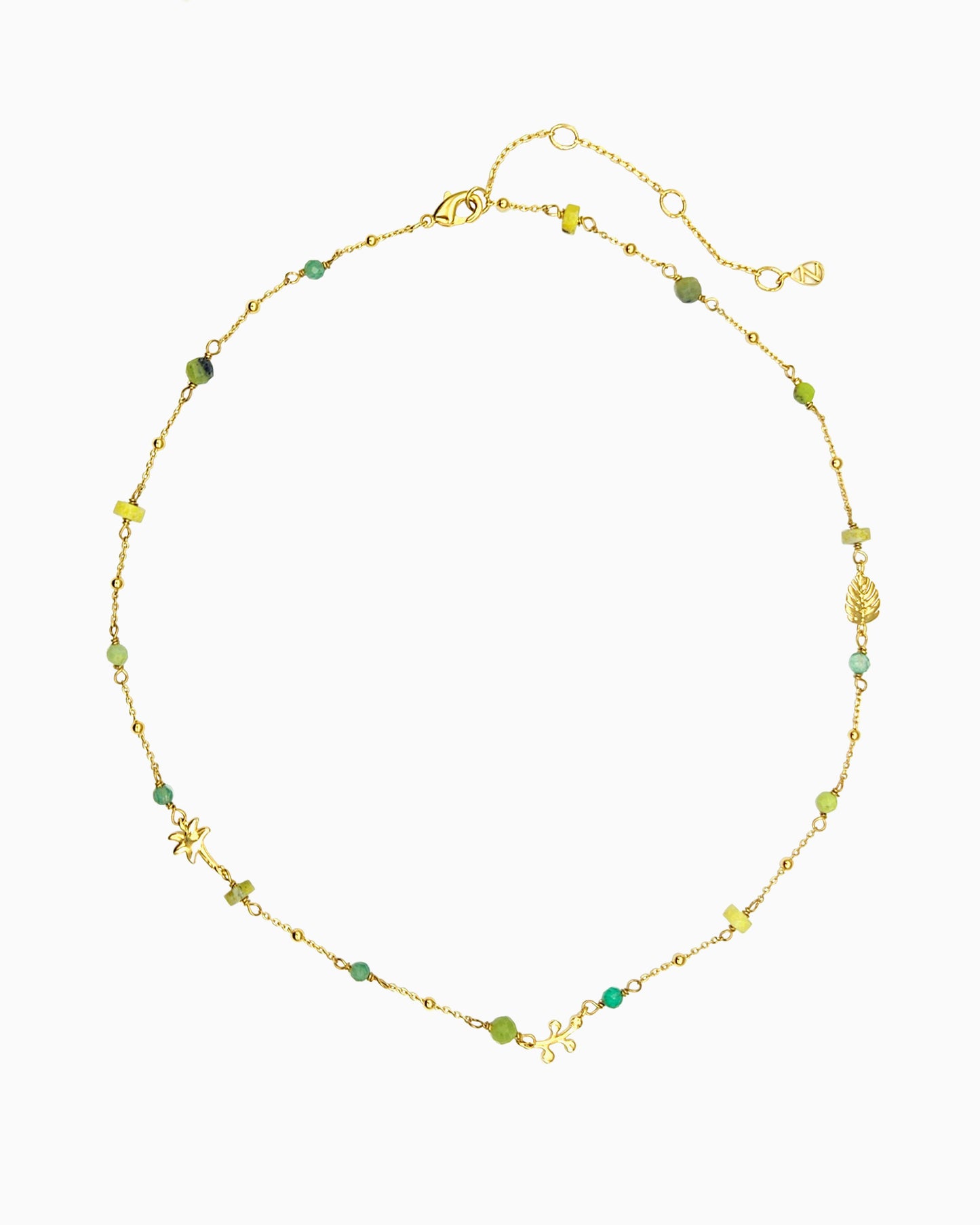 ALOHA GARDEN CHARM NECKLACE