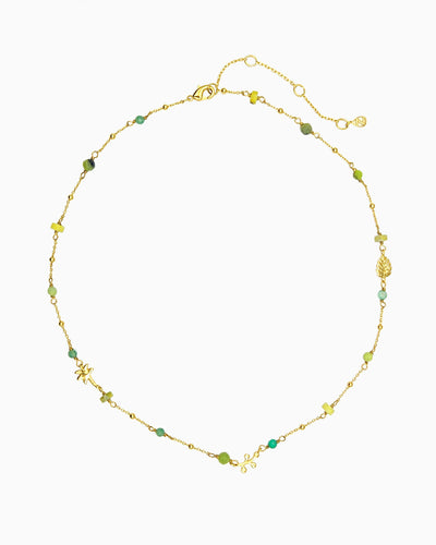 ALOHA GARDEN CHARM NECKLACE