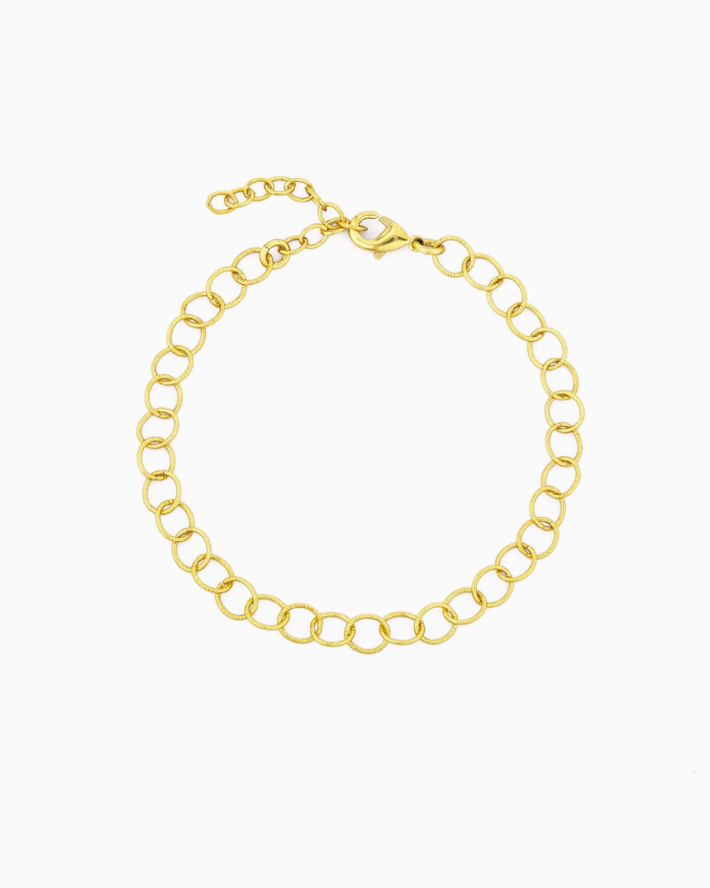 TEXTURED CABLE CHAIN BRACELET