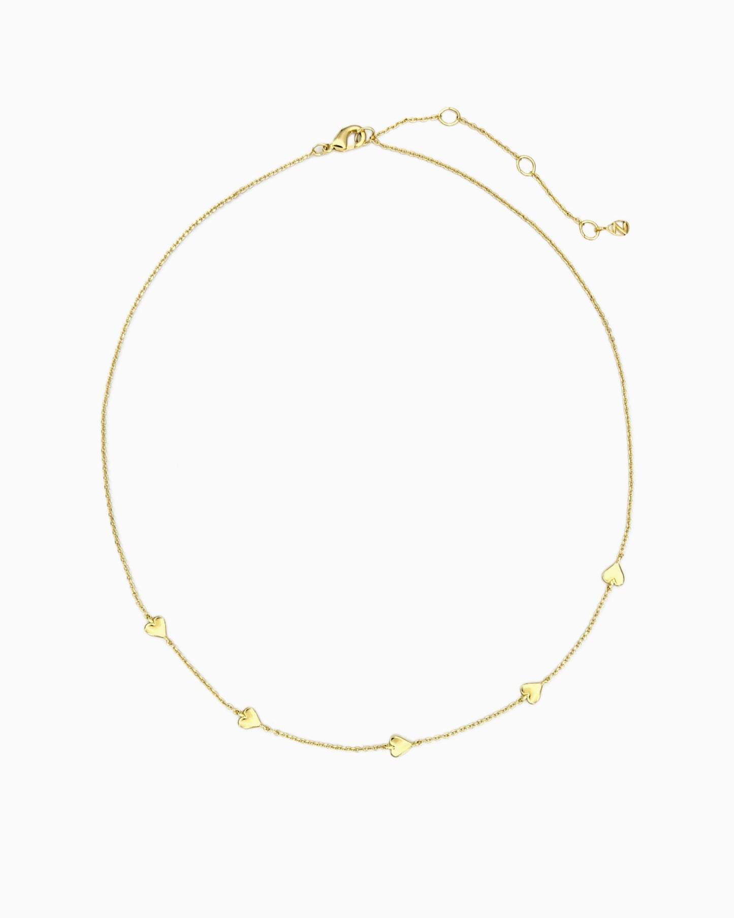 MINI HEART STATION NECKLACE