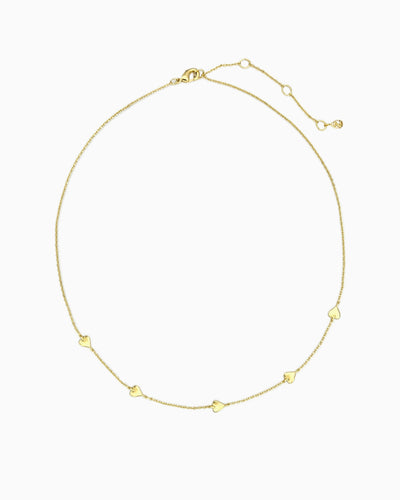 MINI HEART STATION NECKLACE