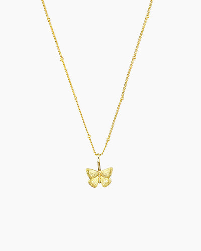 BUTTERFLY CHARM NECKLACE