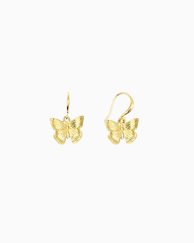 BUTTERFLY DROP EARRINGS