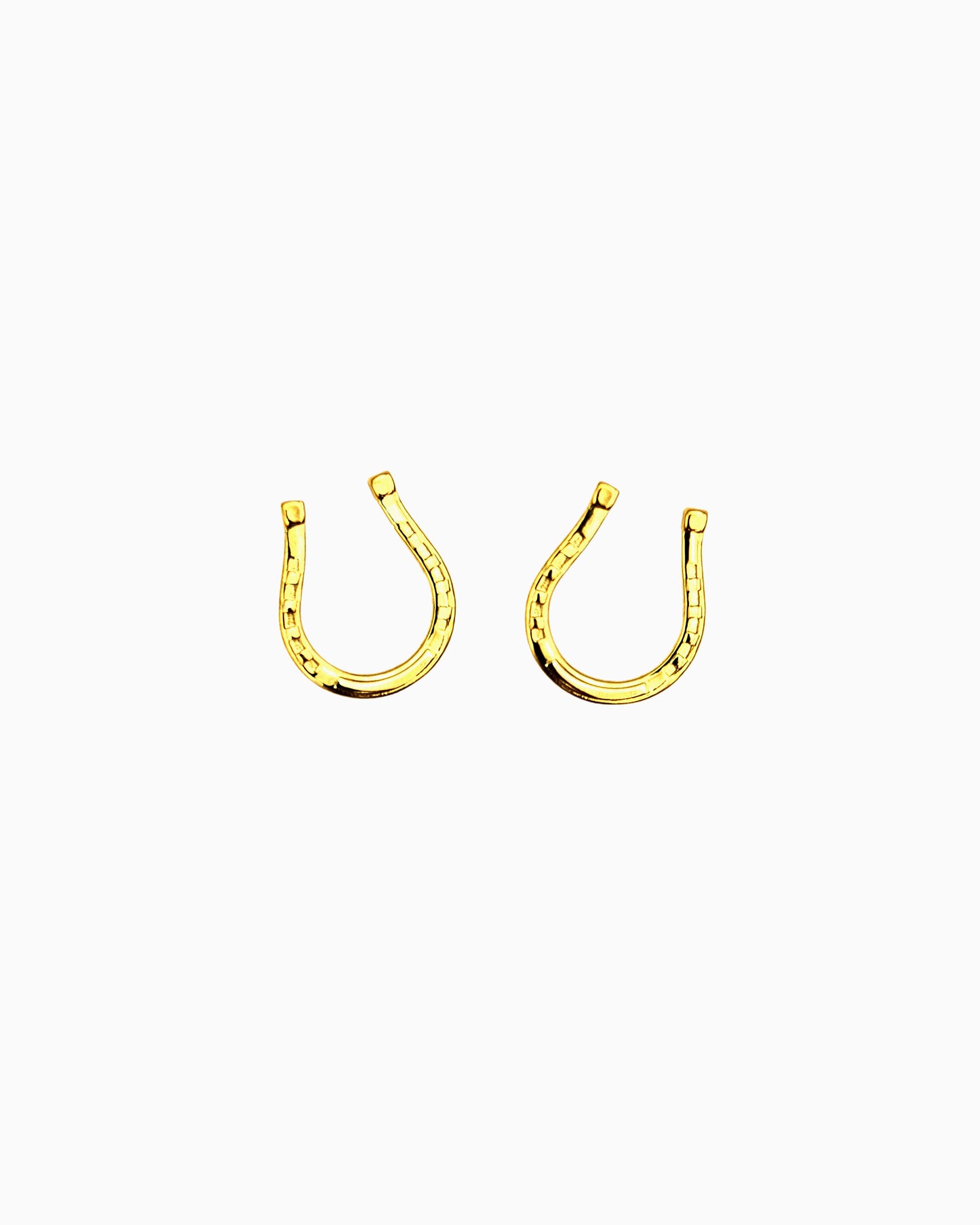 HORSESHOE STUD EARRINGS