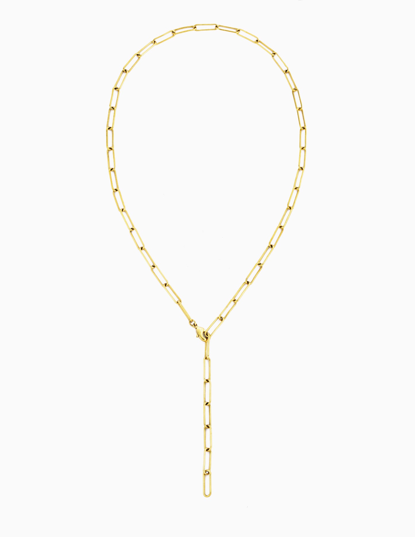 CONVERTIBLE PAPERCLIP NECKLACE
