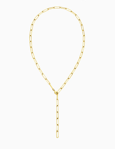 CONVERTIBLE PAPERCLIP NECKLACE