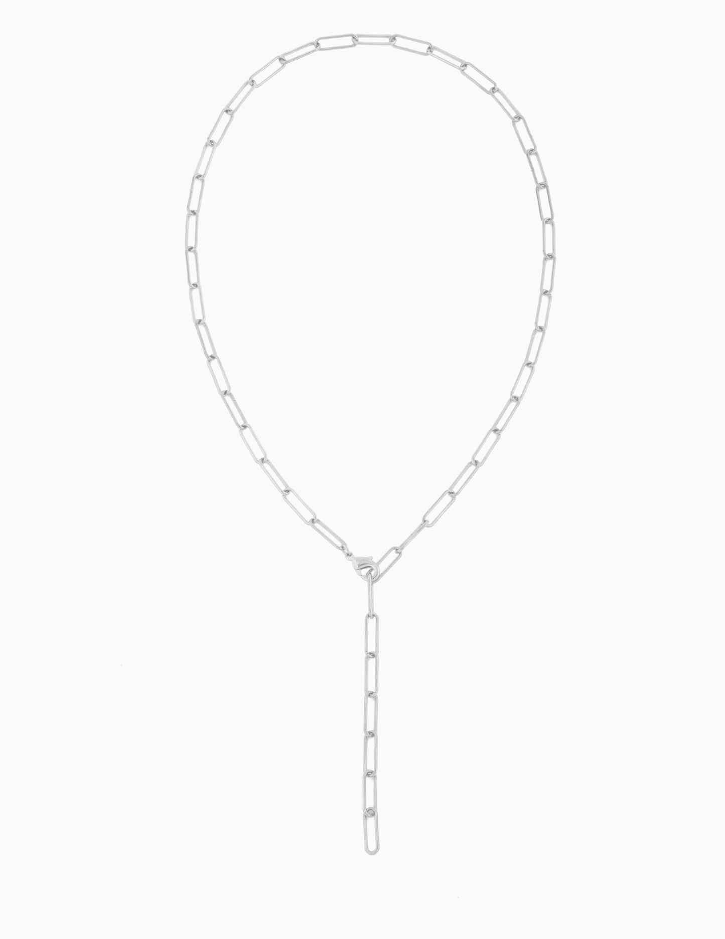 CONVERTIBLE PAPERCLIP NECKLACE