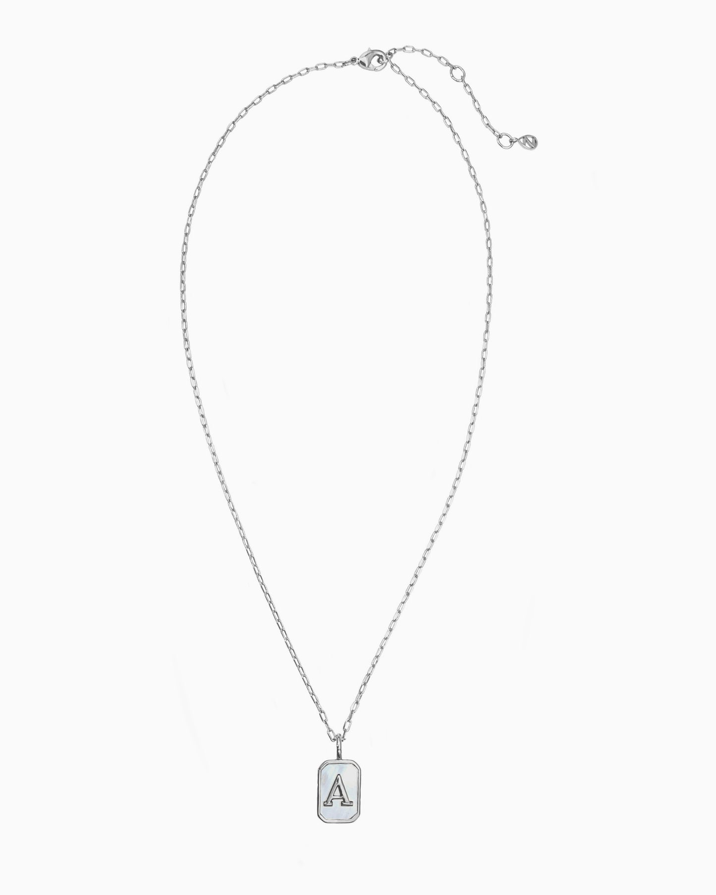 MOP INITIAL NECKLACE