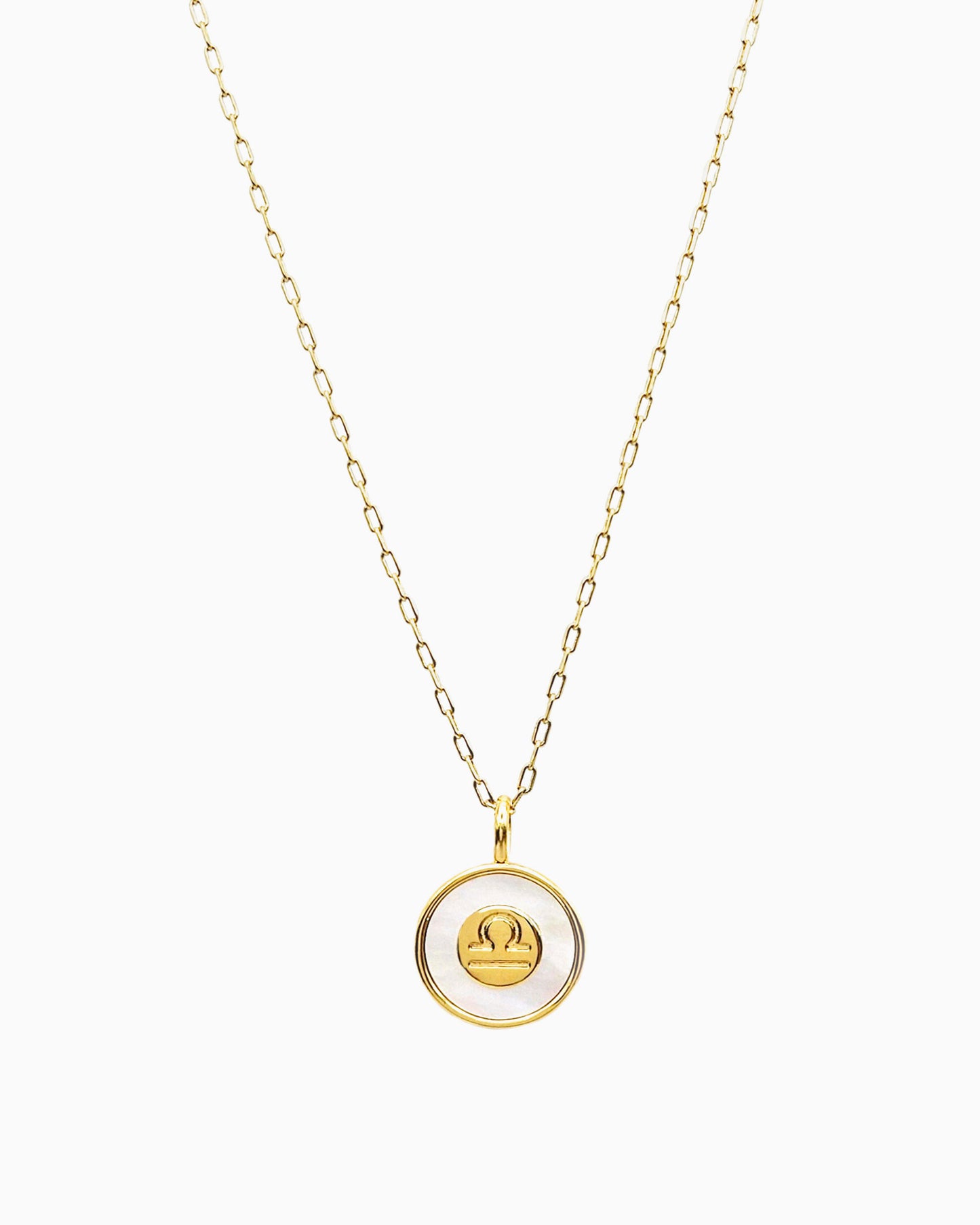MOP ZODIAC NECKLACE