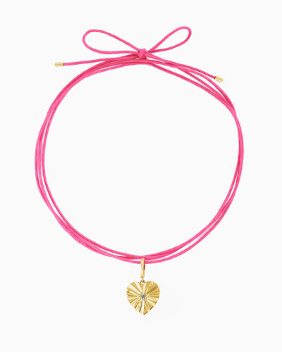 STAR IN MY HEART WRAP CORD NECKLACE
