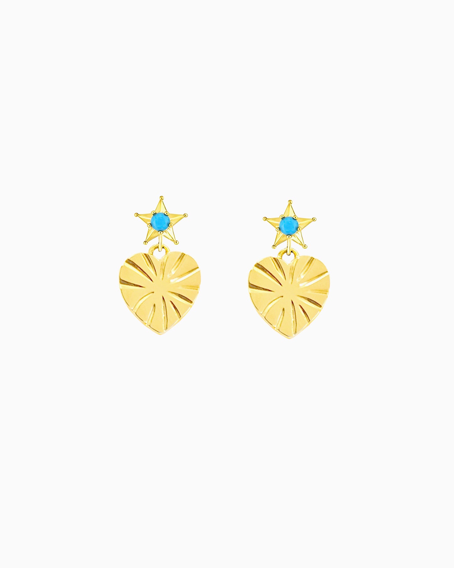 STAR IN MY HEART DROP EARRINGS