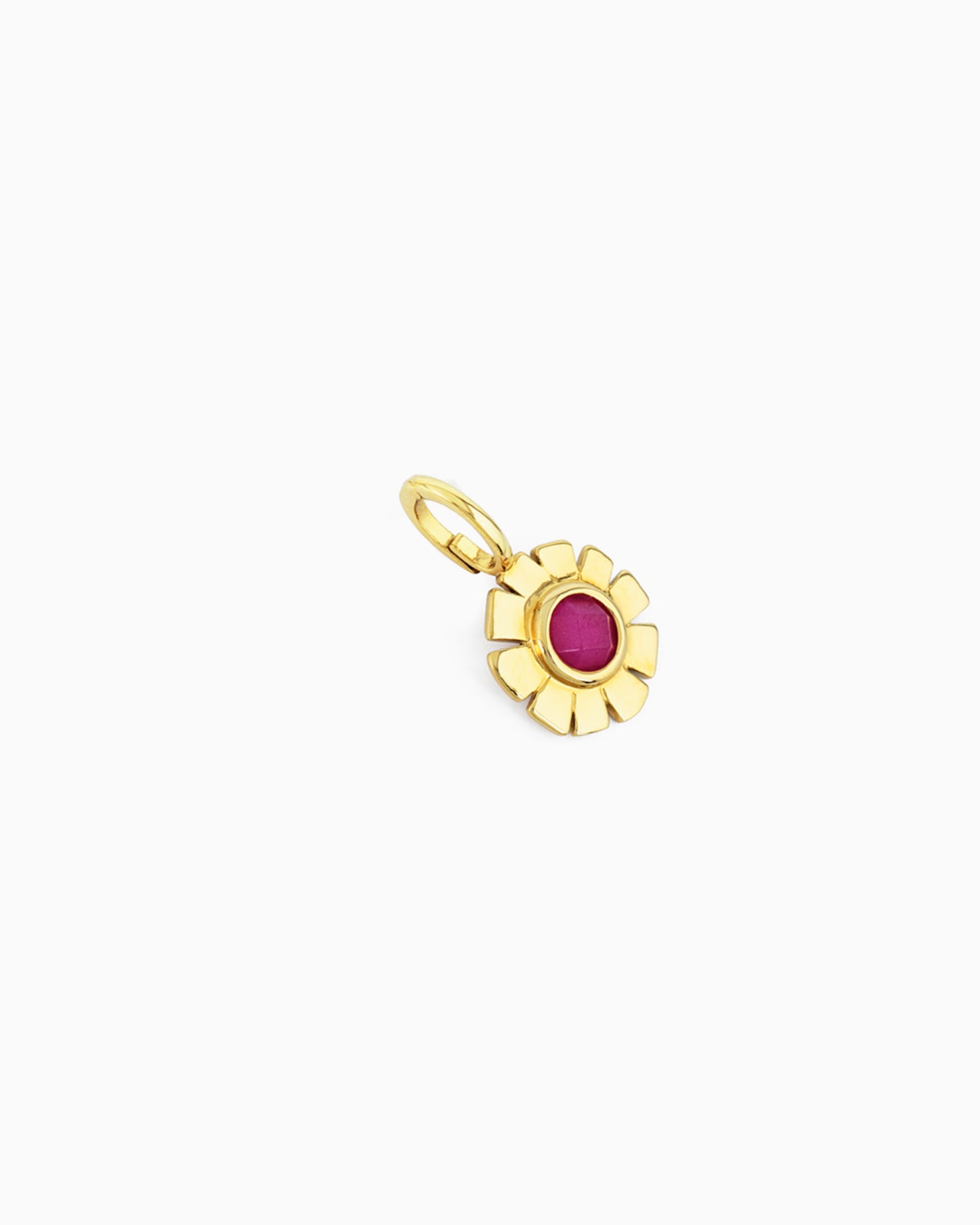 PINK ZEST FLOWER CLIP-ON CHARM