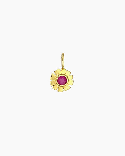 PINK ZEST FLOWER CLIP-ON CHARM
