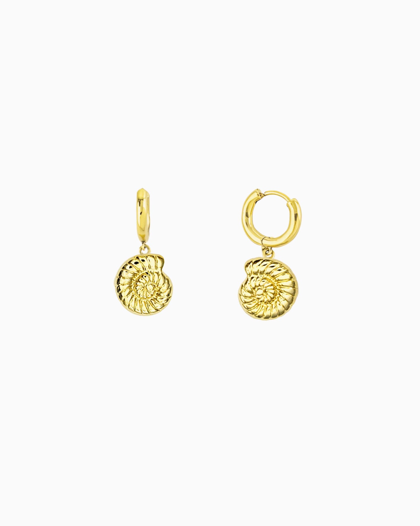 NAUTILUS HUGGIE EARRINGS