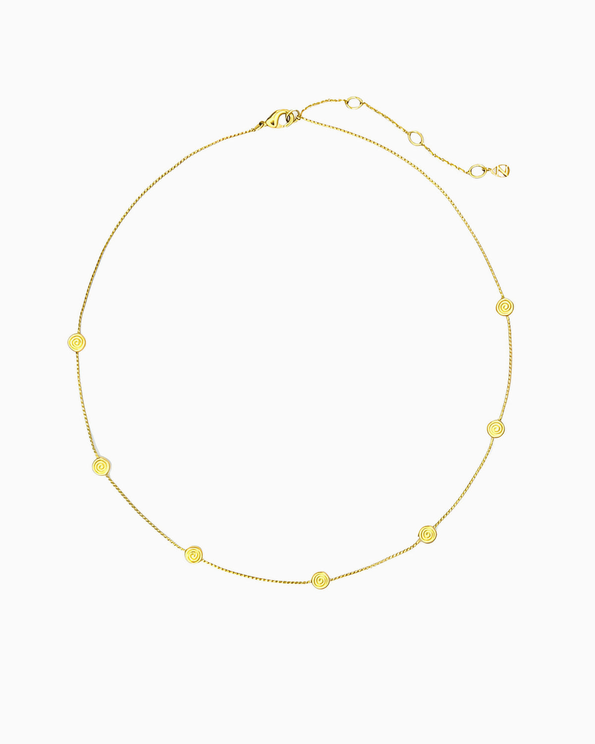 ENDLESS SPIRAL STATION NECKLACE