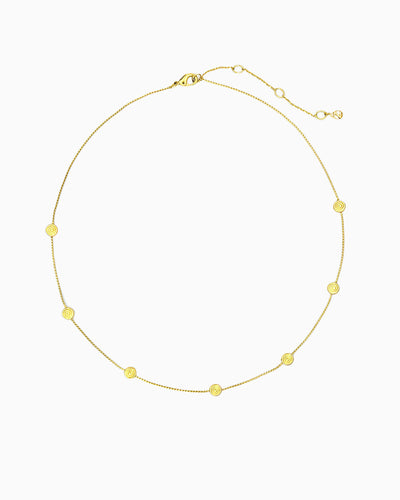 ENDLESS SPIRAL STATION NECKLACE