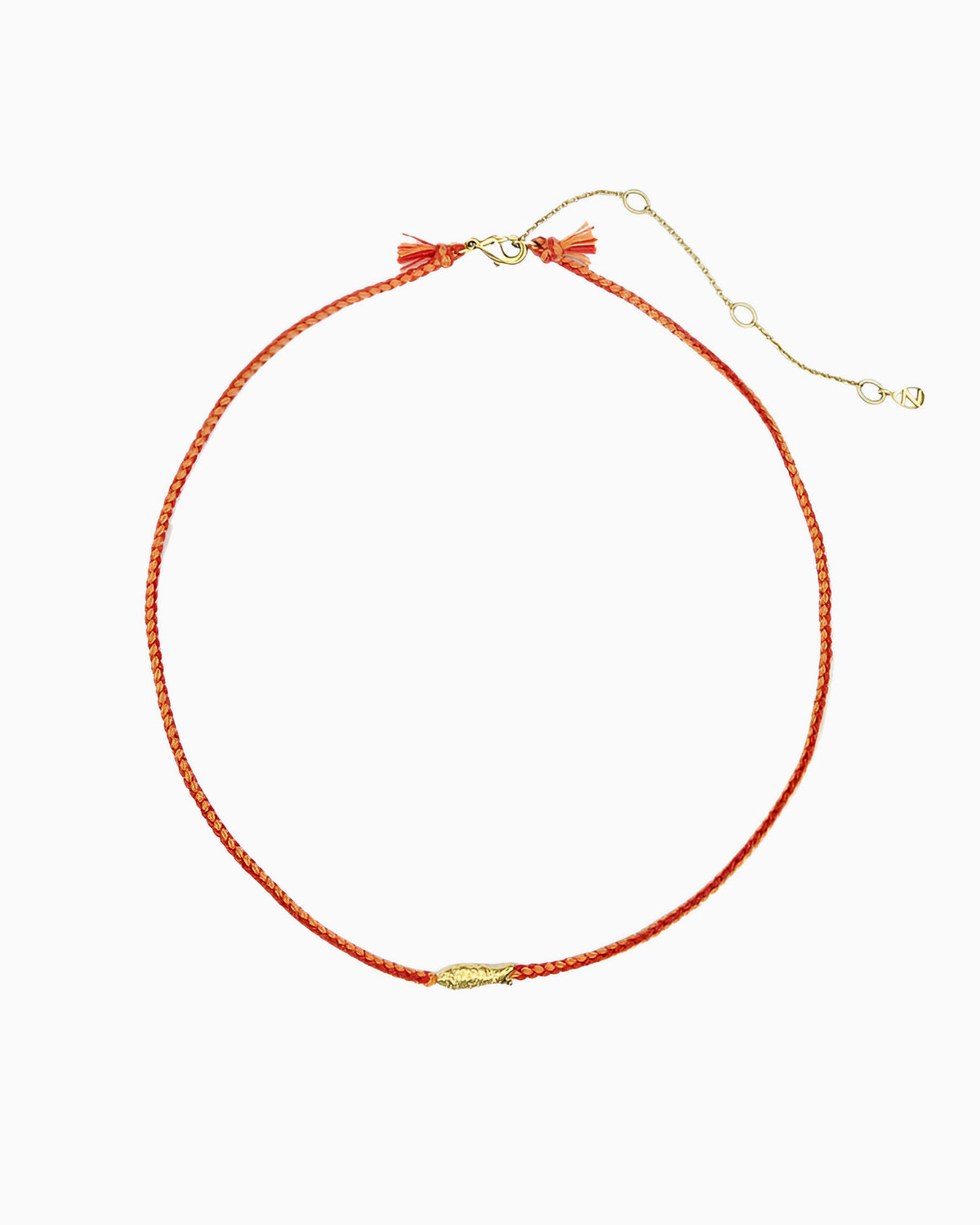 TINY FISH BRAIDED CORD CHOKER