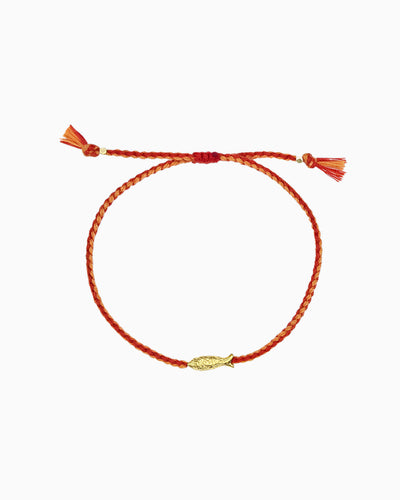 TINY FISH ADJUSTABLE CORD BRACELET