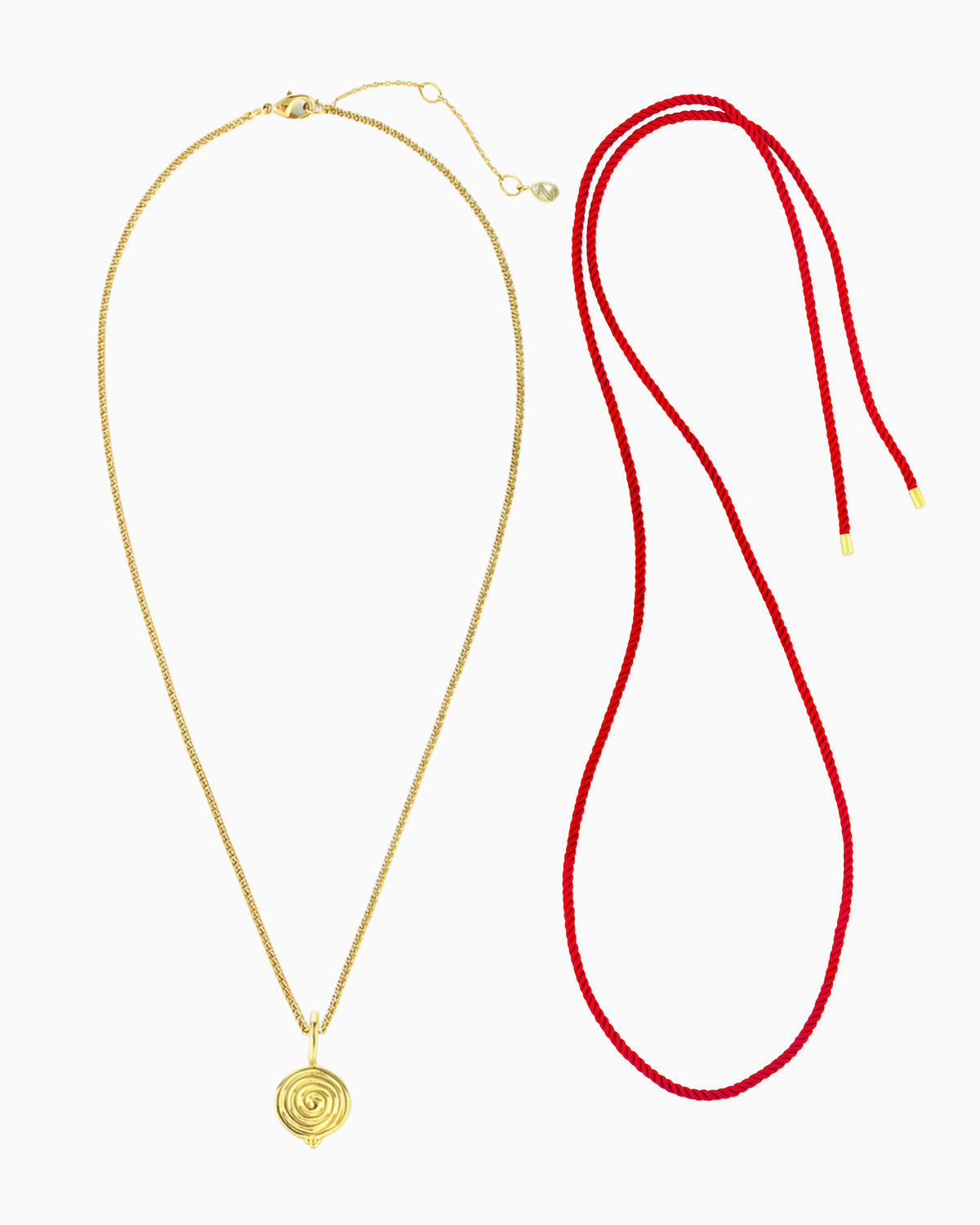 SPIRAL CONVERTIBLE NECKLACE