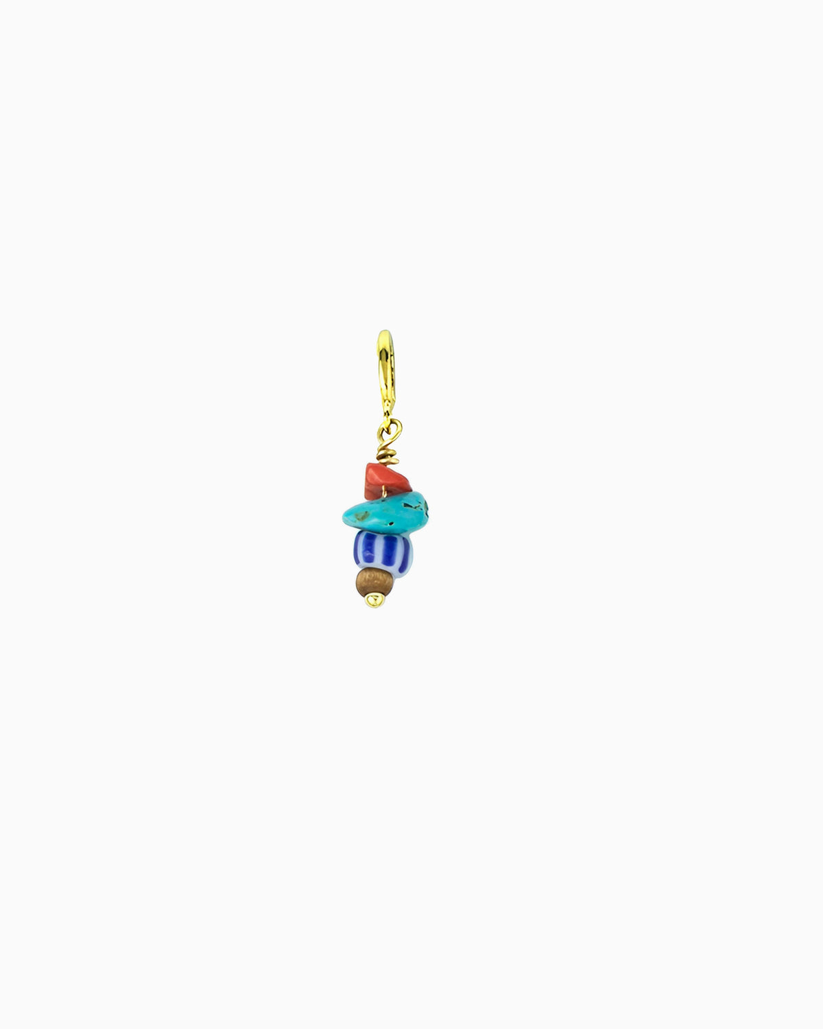 FREE SPIRIT BEADED CLIP-ON CHARM